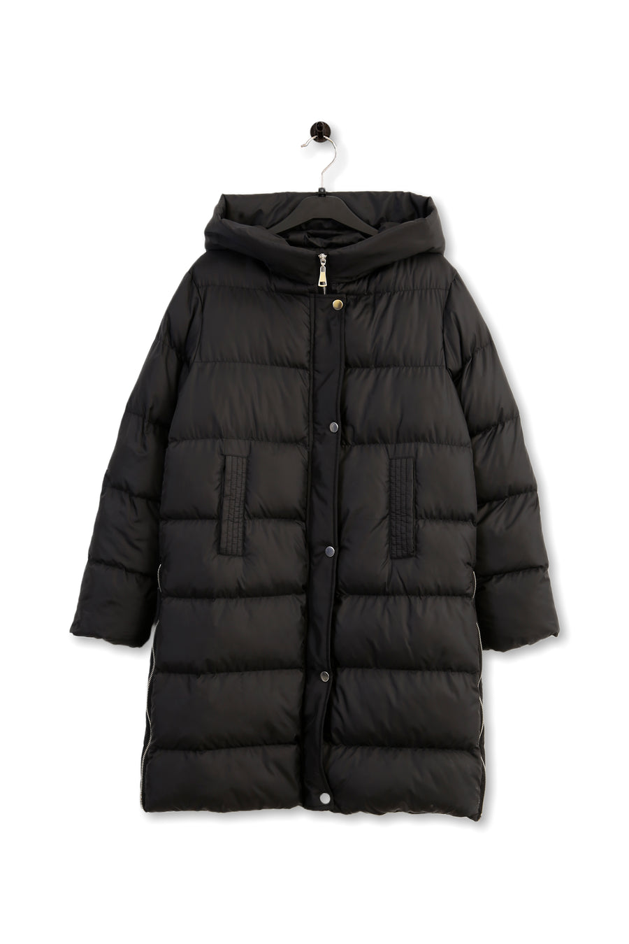 Jathirty Ladies Long Jacket Wth Hoodie