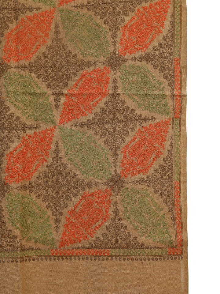 HS Nalki Work Jall Shawl Pashmina