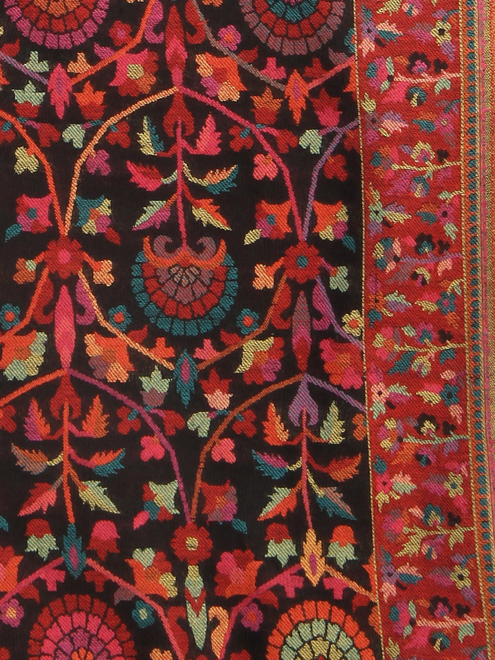 HS MP Kani Strip Shawl Pashmina