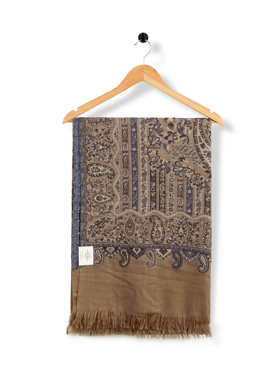 HS Kani Shawl Pure Pashiman (Natural 2)