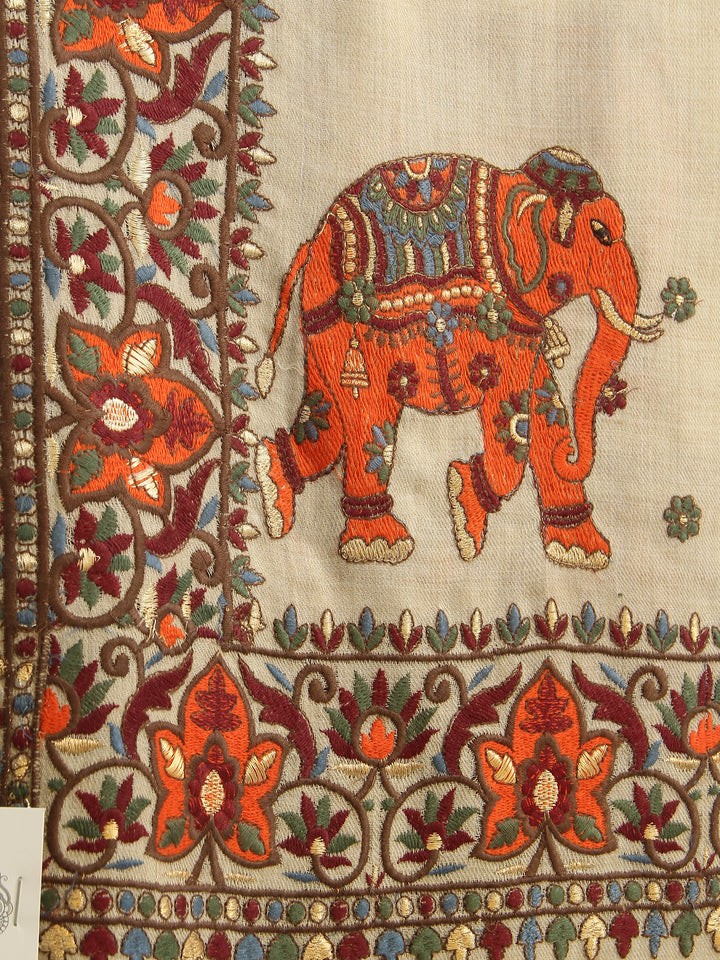 HS Elephant Pallah Shawl Pashiman