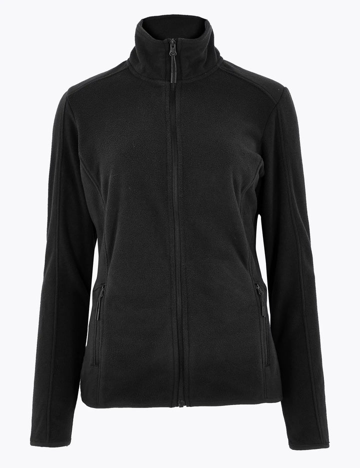 M&S Ladies L/S Fleece Zipper T51/4181