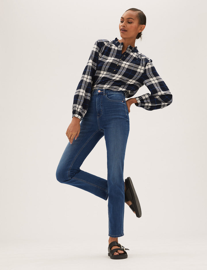 M&S Magic Straight High Rse Jeans T57/6013