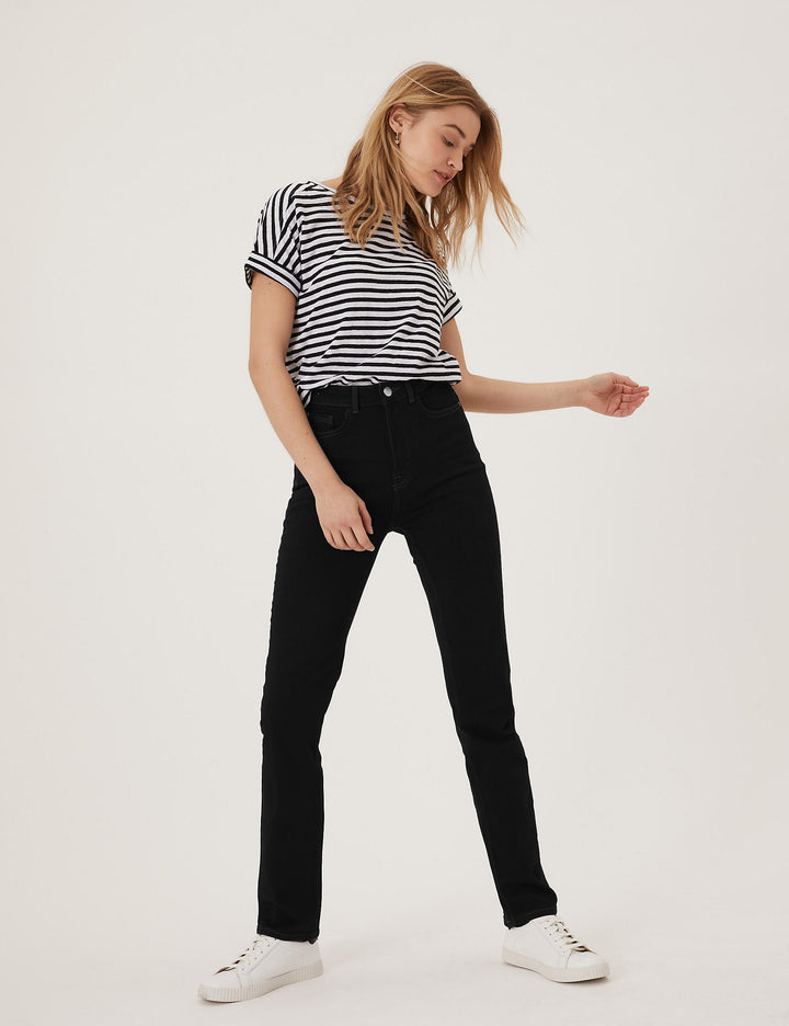 M&S Magic Straight High Rse Jeans T57/6013