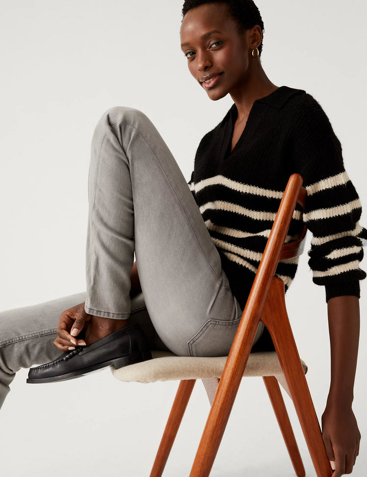 M&S The Sienna Straight High Rse Jeans T57/7566