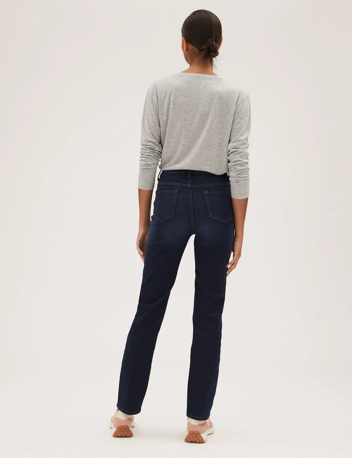 M&S The Sienna Straight High Rse Jeans T57/7566