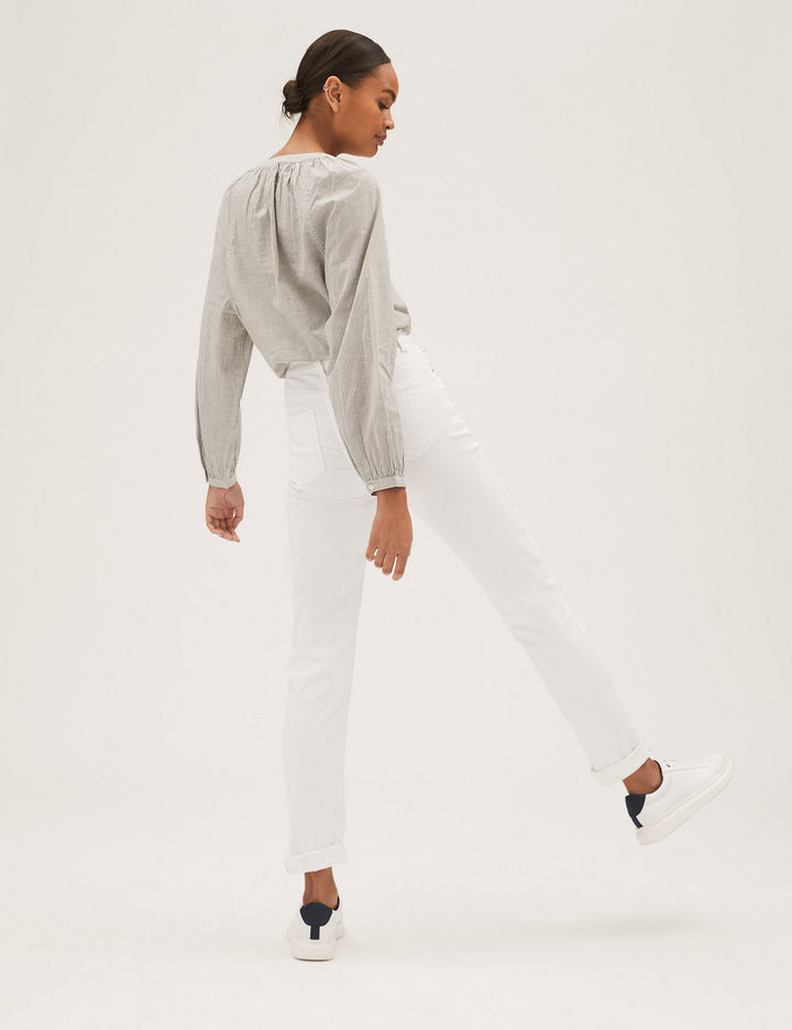 M&S The Sienna Straight High Rse Jeans T57/7566