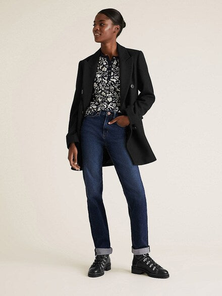 M&S The Sophia Straight High Rse Jeans T57/8678N