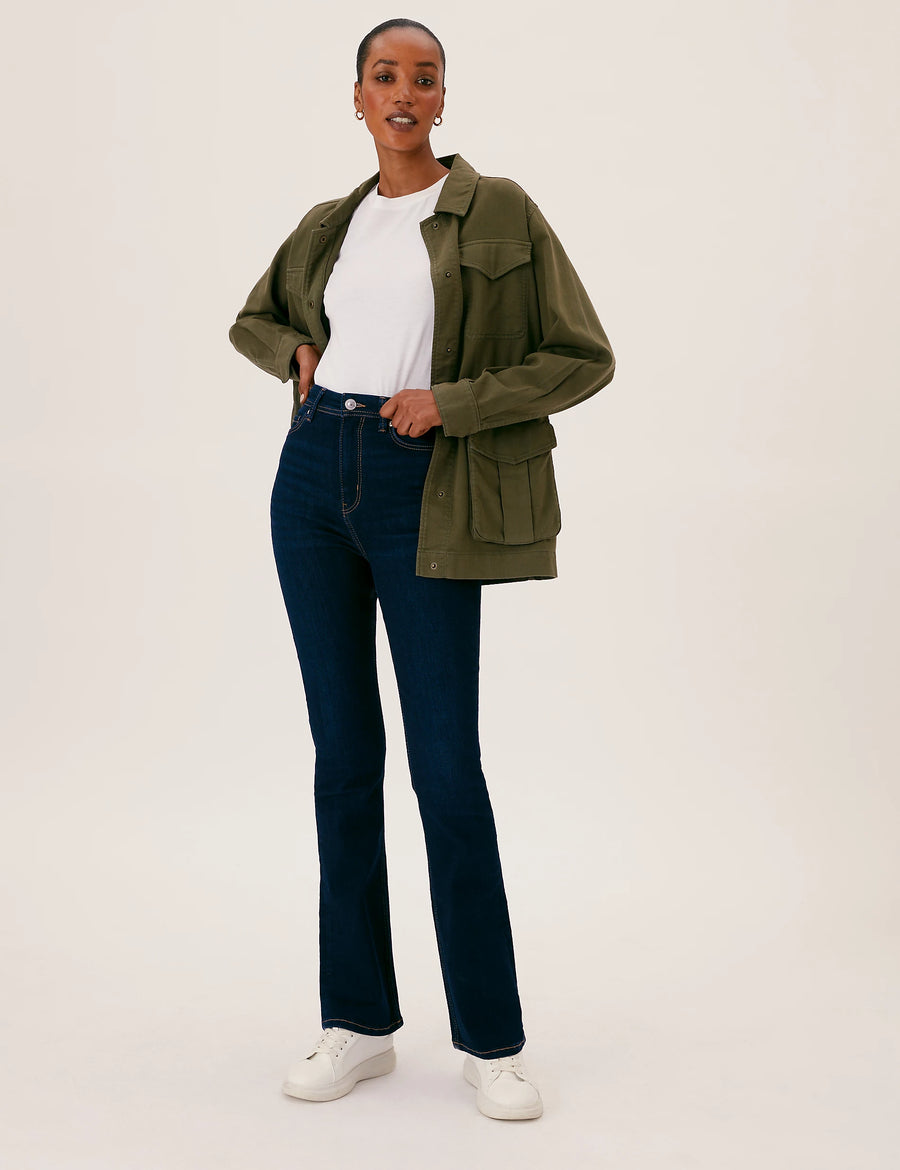 M&S Slim Flare High Rise Jeans T57/8789