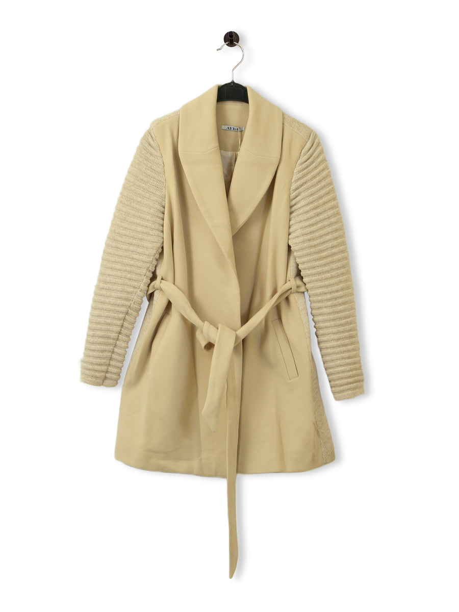 Ayda Ladies F/O Belt Coat 8036