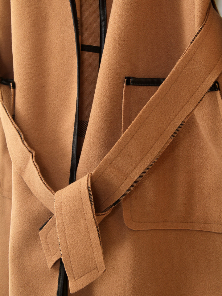 Tonsurton Ladies Long Hooded Fleece Coat 8446