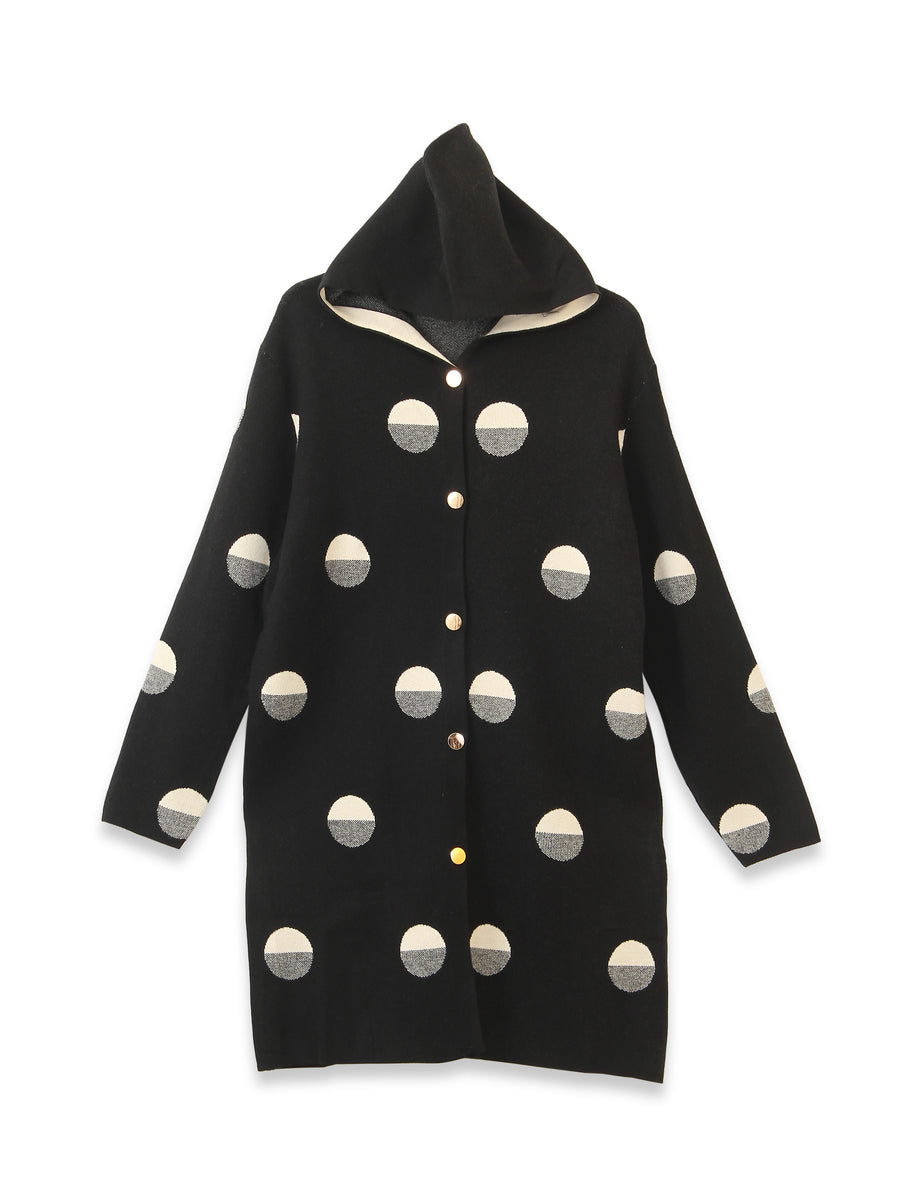 Tonsurton Ladies L/S Hooded Long Coat 8436
