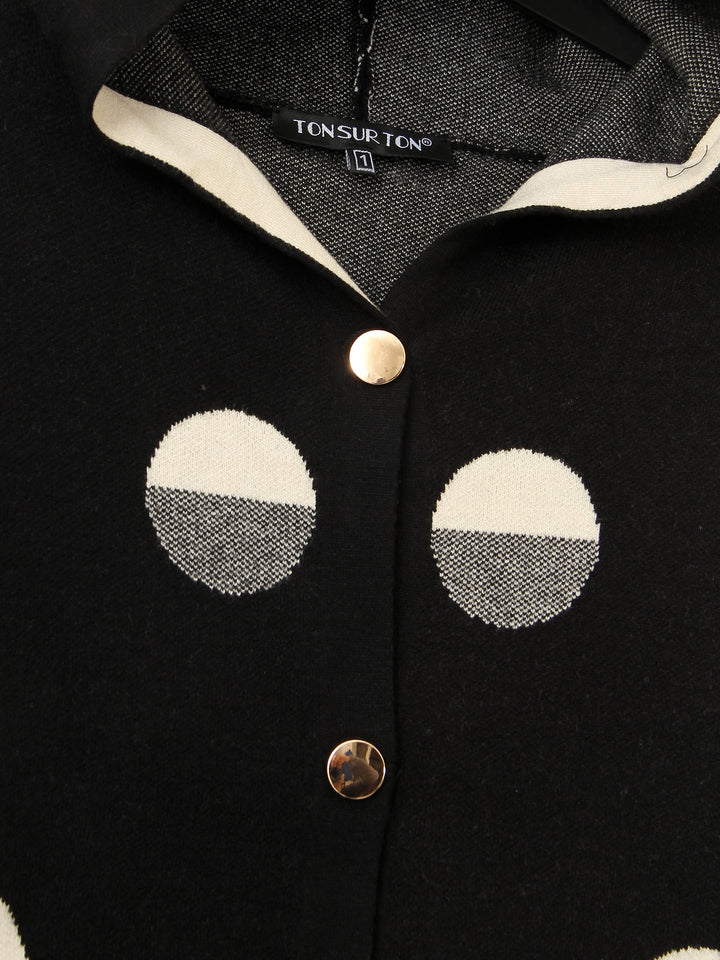 Tonsurton Ladies L/S Hooded Long Coat 8436