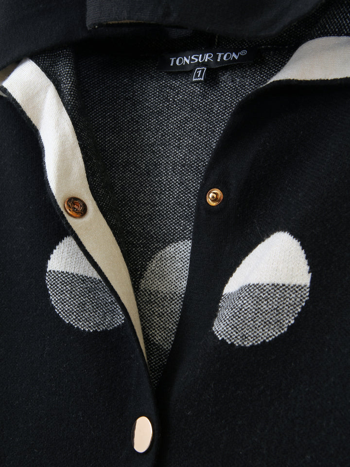 Tonsurton Ladies L/S Hooded Long Coat 8436