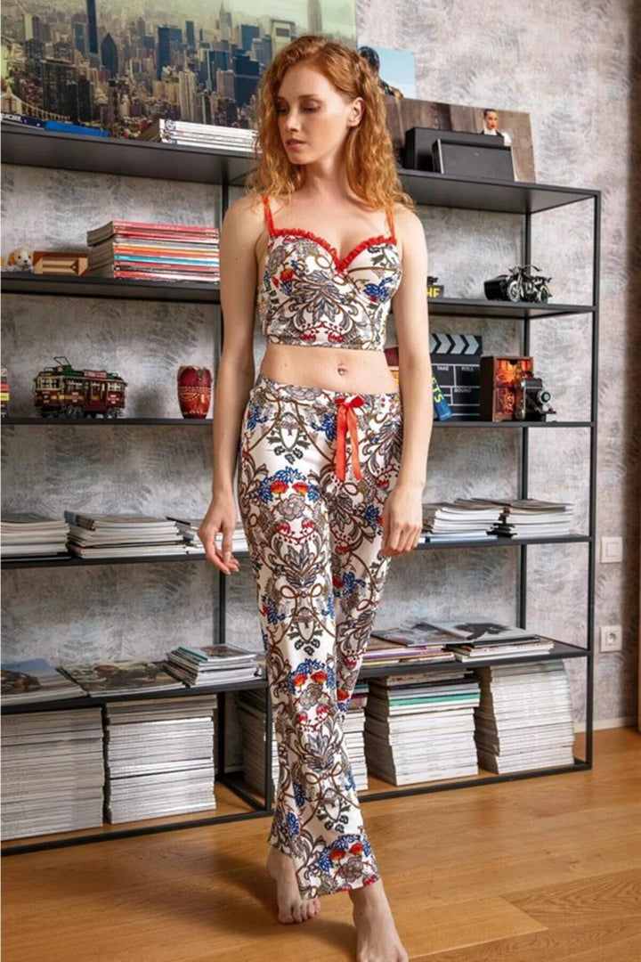 Anil Ladies Bra With Trouser Set 4159