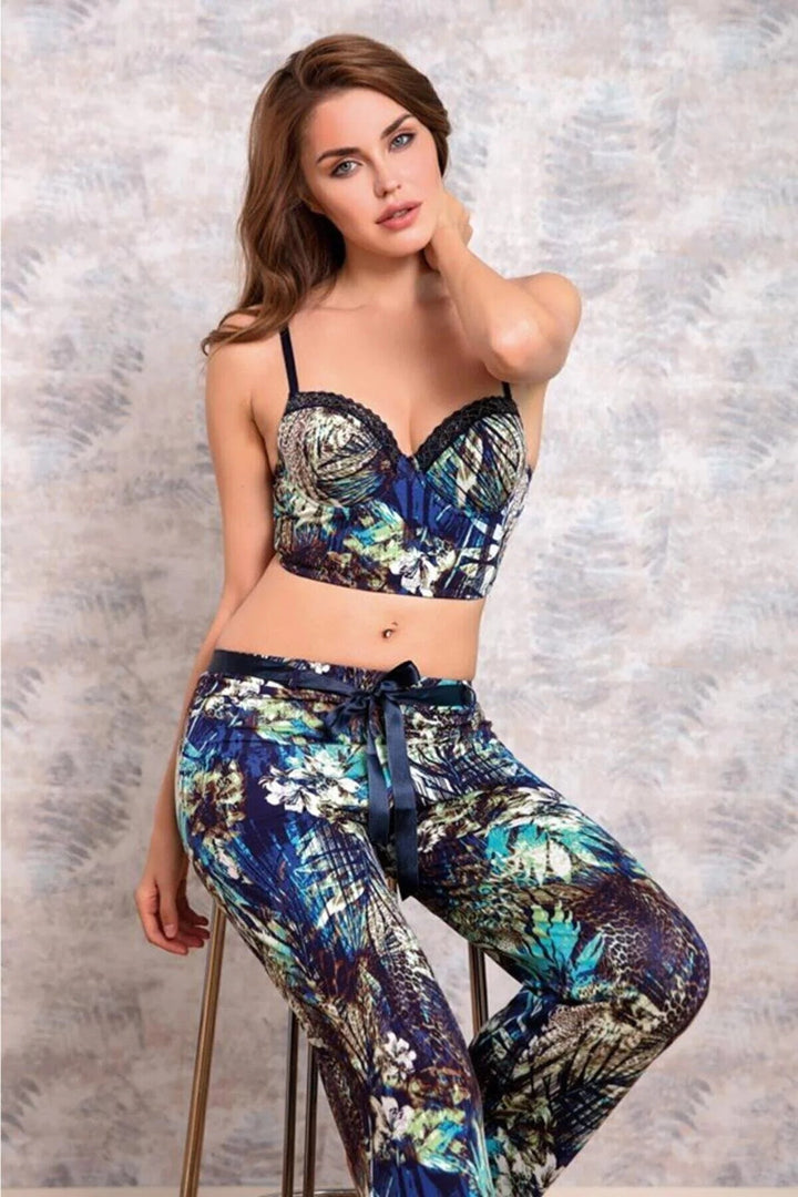 Anil Ladies Bra With Trouser Set 4152