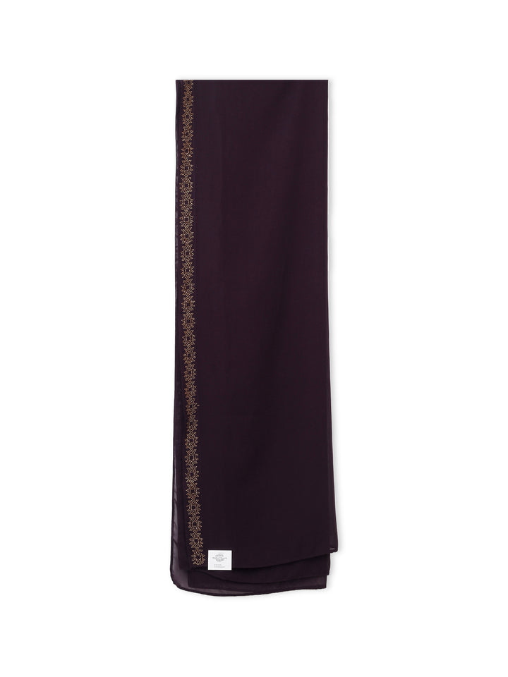 HS Shafoon Matha Patti Stone Shawl