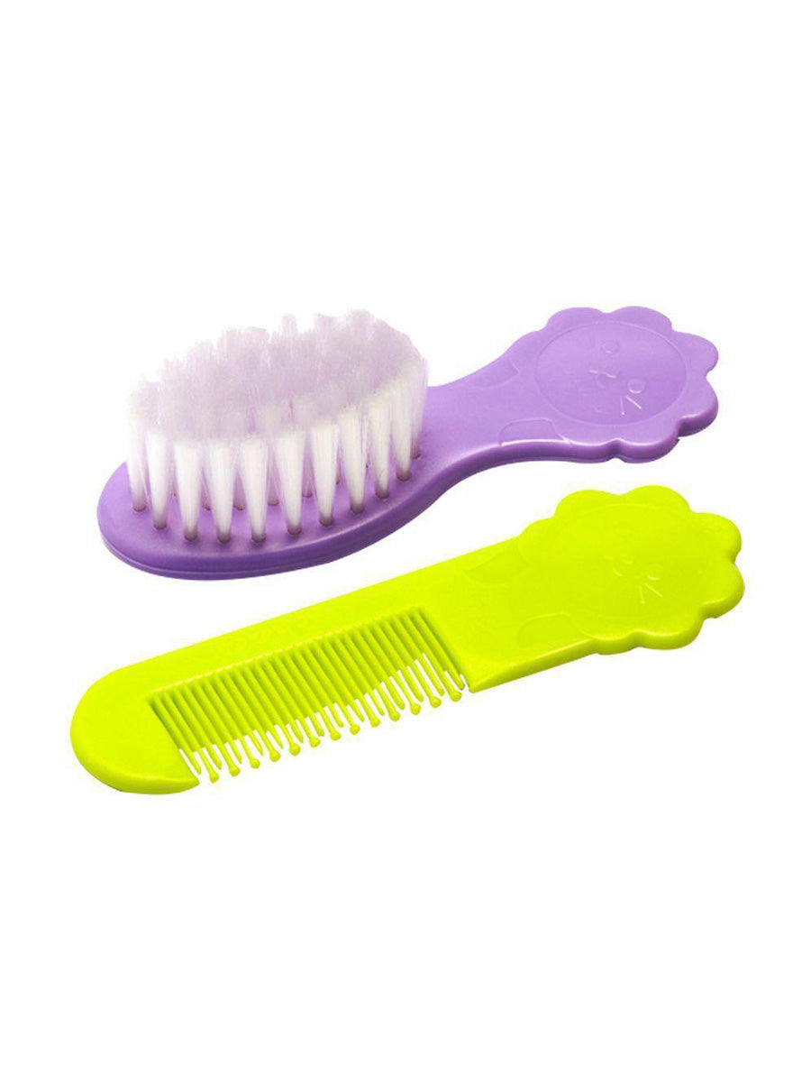 Pigeon Baby Comb & Brush Ultra Soft Bristles K578 (A)