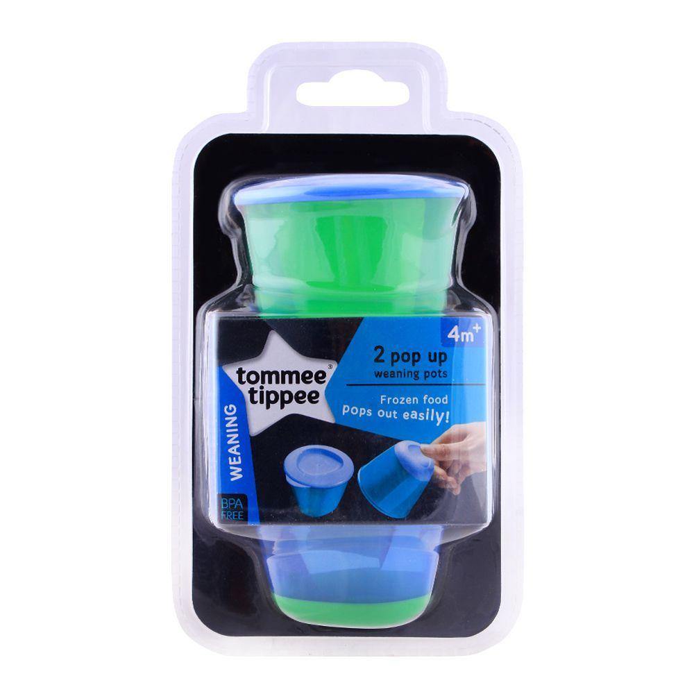 TT Baby 2 Pop Up Weaning Pots 4M+ 446502/38 (A+)