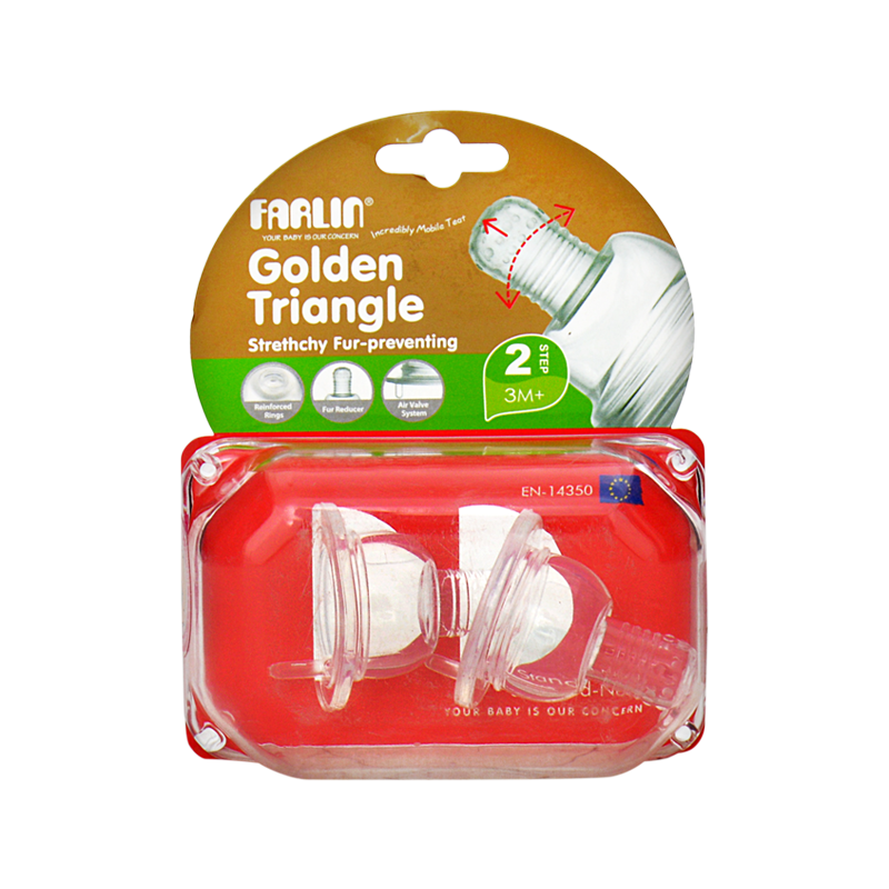 Farlin Baby Golden Triangle Anti Fur Nipple BF-004(T-3-S)