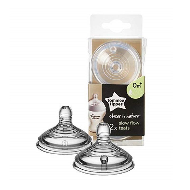 TT Baby Breast & Bottle Feeding 2 Teats 0M+ Slow Flow 421120/38 (A+)