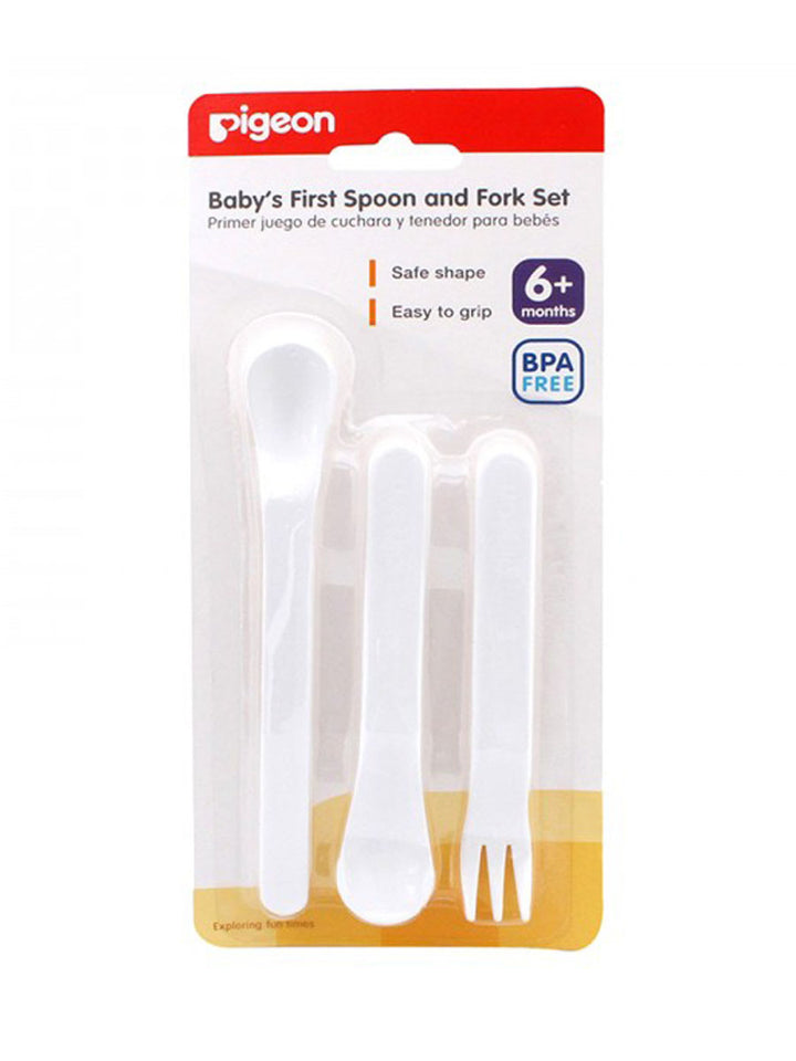 Pigeon Baby First Spoon And Fork Set D310