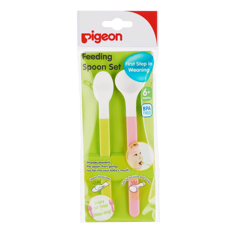 Pigeon Baby Feeding Spoon Set 6M+ D578 (A)