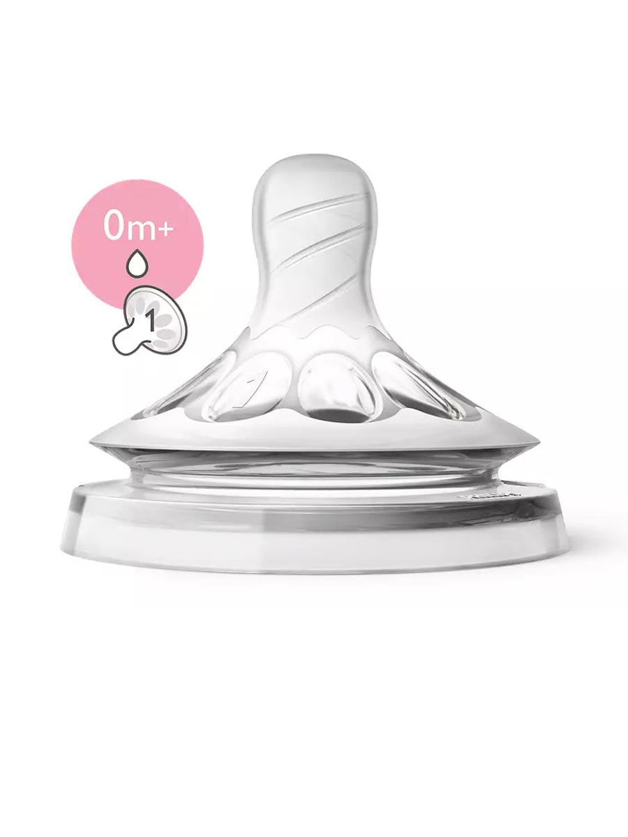 AP Baby Natural Nipple 0M+ PK2 SCF651/23 (1869) (A+)