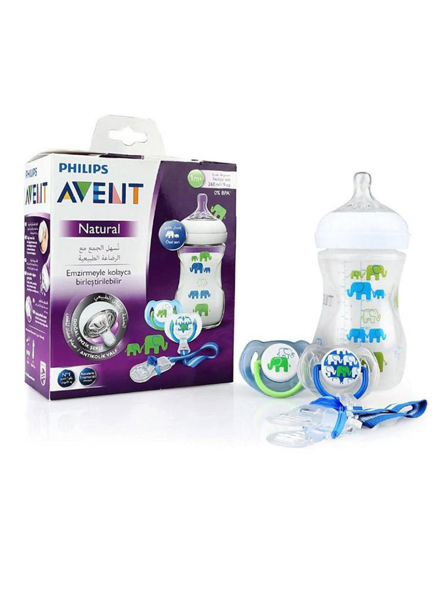 AP Baby Natural Feeder Gift Set 260ml SCD628/13 1957 (A+)