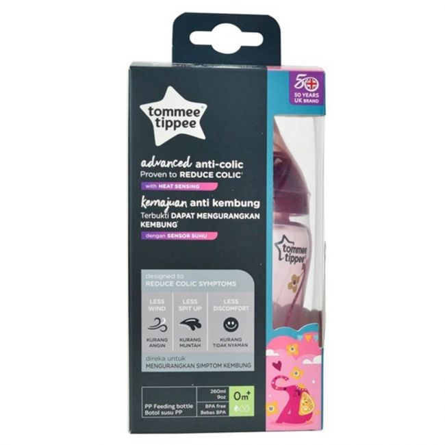 TT Baby Feeding Bottle 260ml 422656 Pink