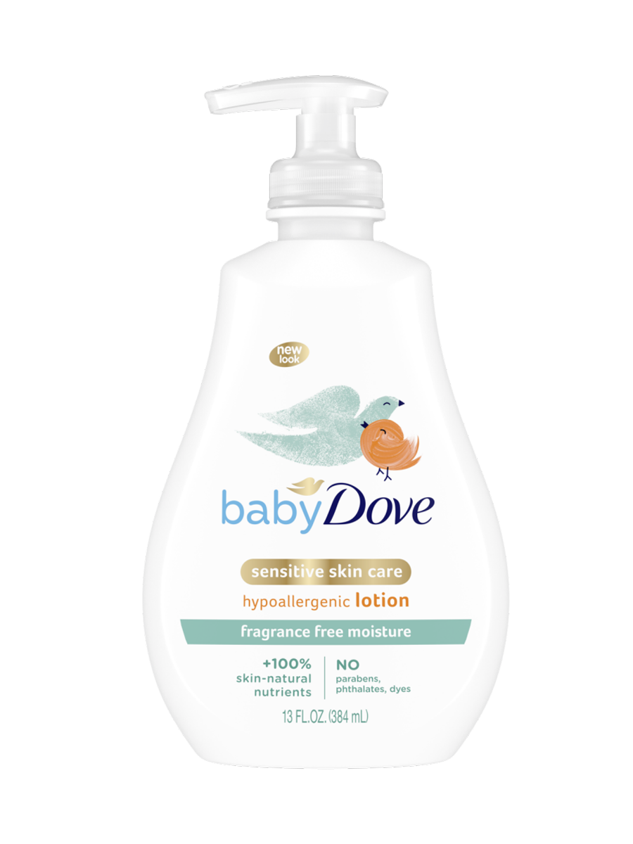 Dove Fragrance Free Moisture Baby Lotion 384ml (USA)