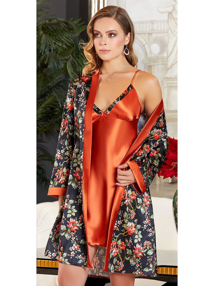 Jeremi Ladies 3 Pcs Nighty Set 3114