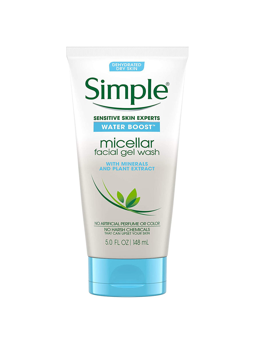 Simple Facial Micellar Gel Wash Water Boost 150ml