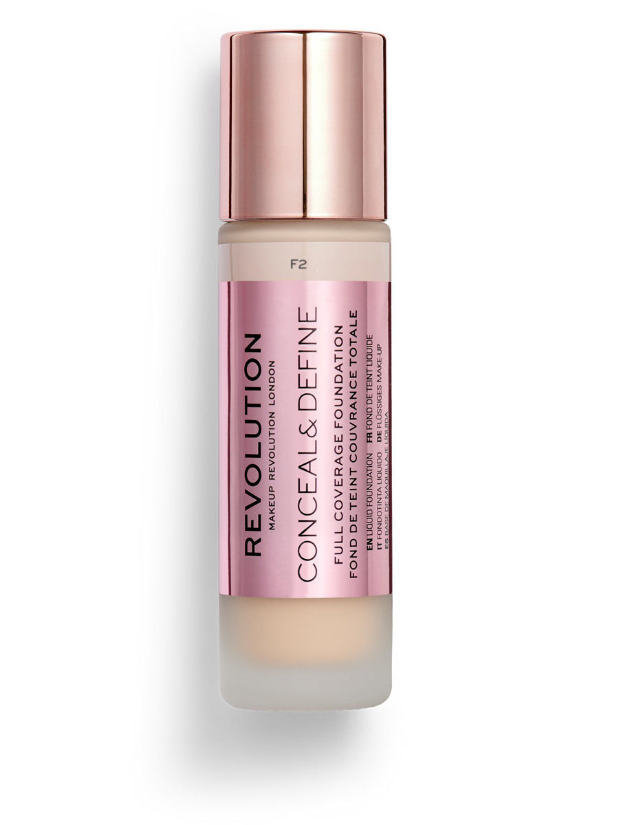 Makeup Revolution Conceal & Define Foundation # F2