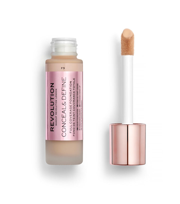 Makeup Revolution Conceal & Define Foundation F9