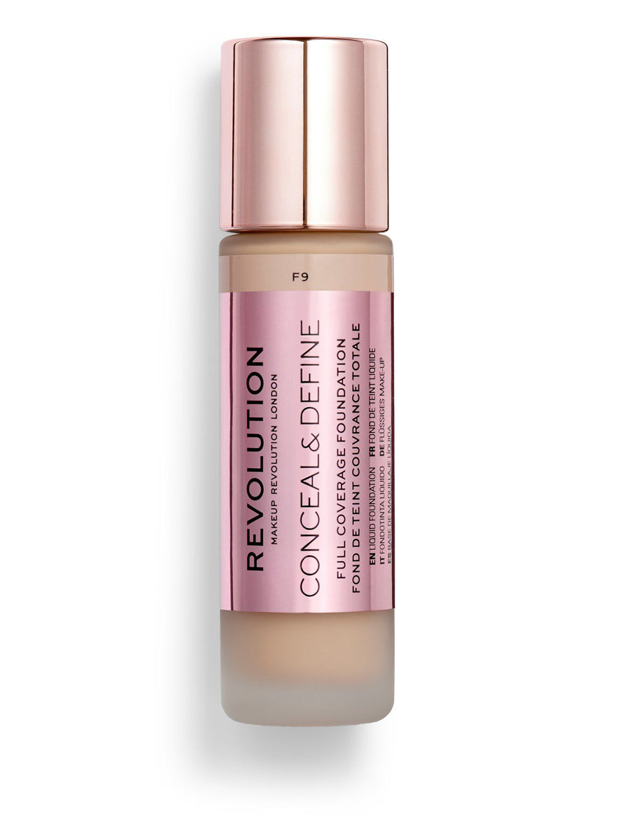 Makeup Revolution Conceal & Define Foundation F9