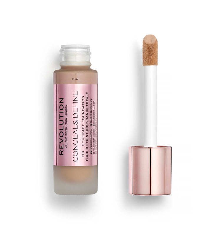 Makeup Revolution Conceal & Define Foundation F10