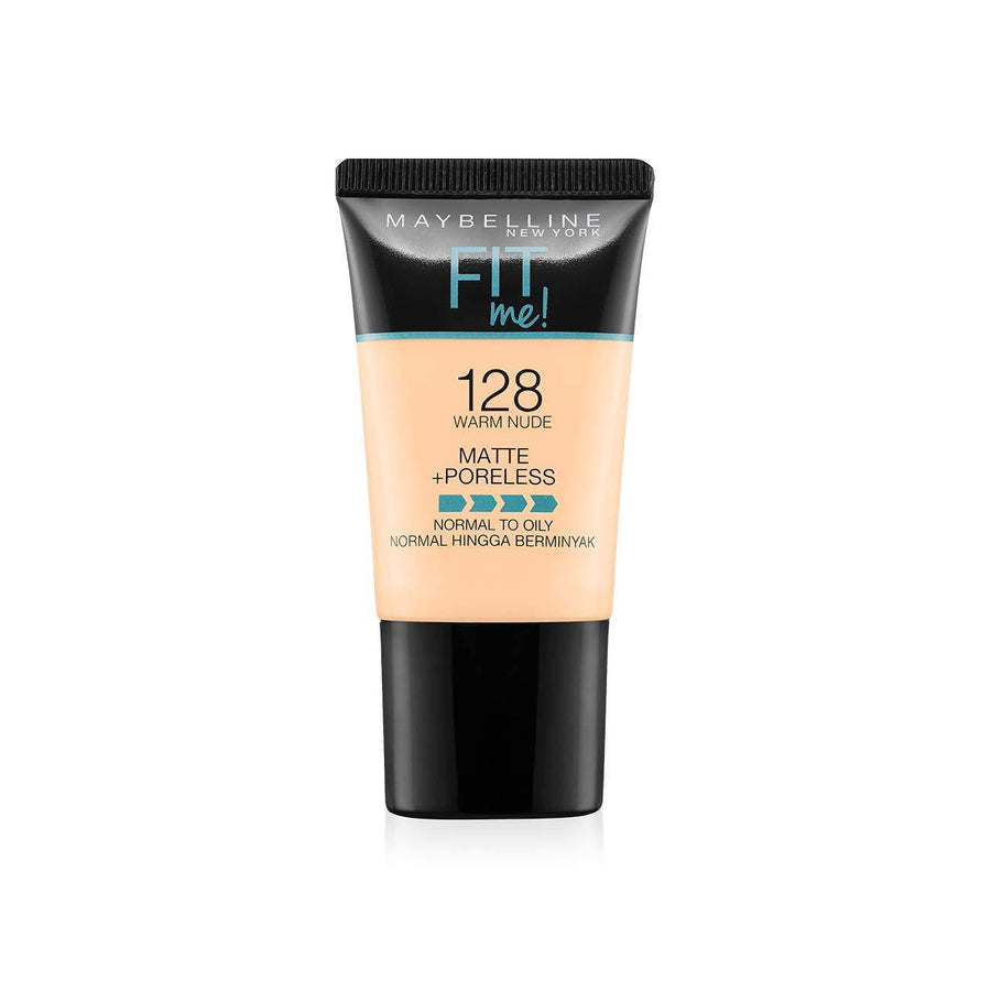 Maybelline Fit Me Foundation Matte Poreless Tube 128 1712