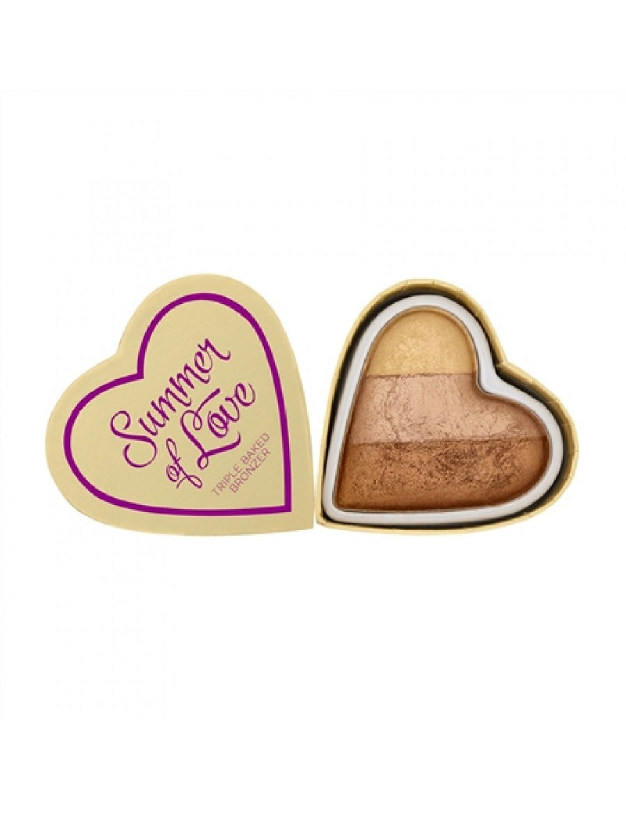 Makeup Revolution Blushing Hearts Bronzer Hot Summer Of Love