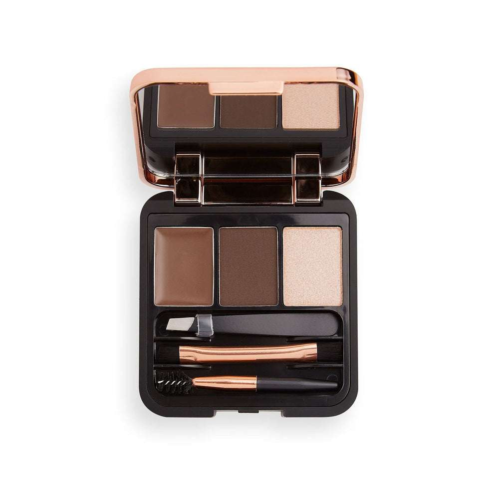 Makeup Revolution Brow Sculpt Kit Dark