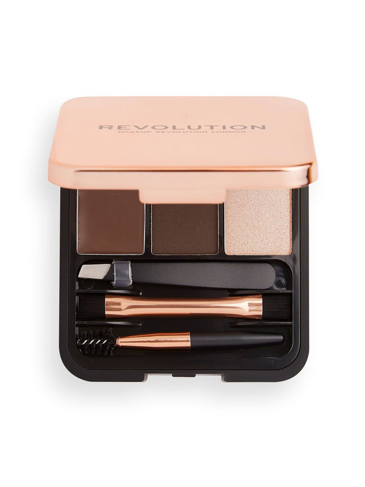 Makeup Revolution Brow Sculpt Kit Dark
