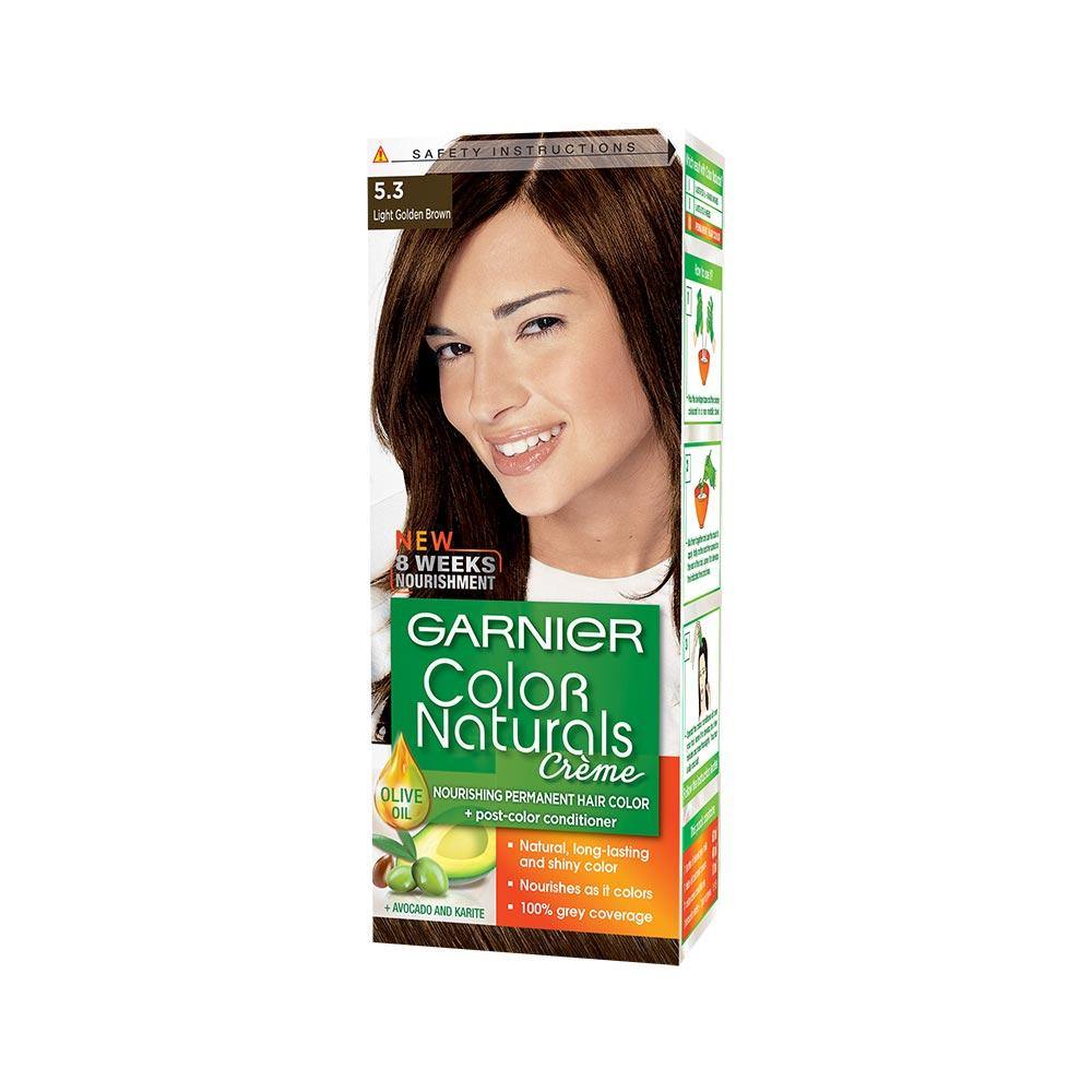 Garnier HairColor Color Naturals No.5.3 (Light Golden Brown)