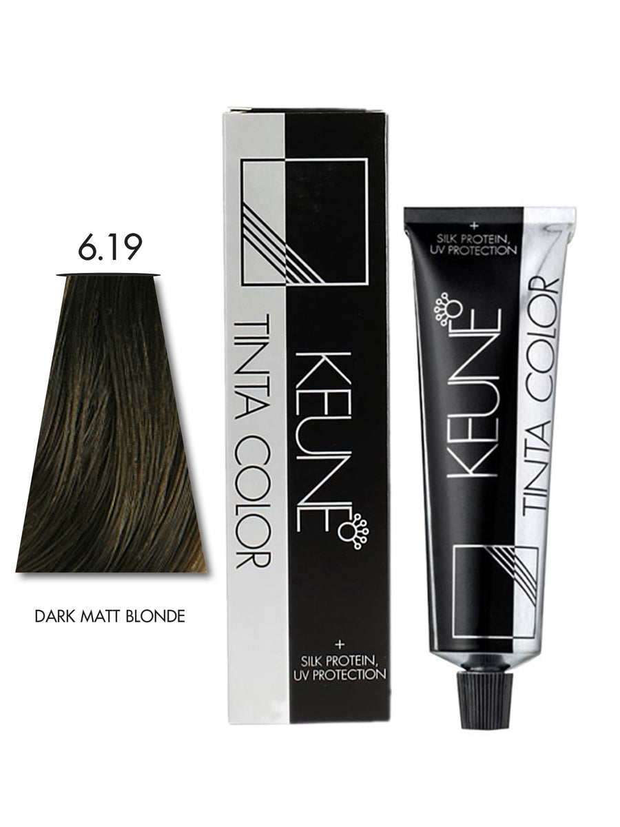 KEUNE HAIR COLOR TINTA COLOR NO. 6.19