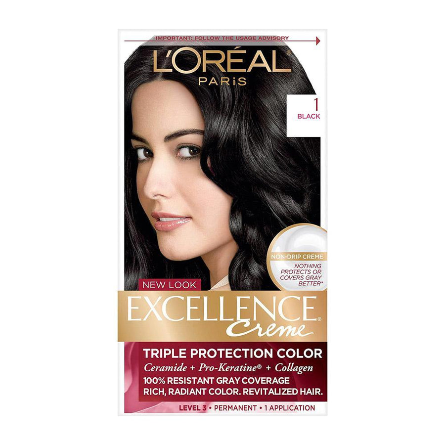 Loreal HairColor Excellence Creme No. 1 (Black)