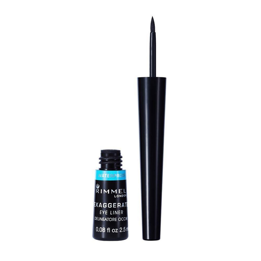 Rimmel London Exaggerate Liquid EyeLiner 003 Black