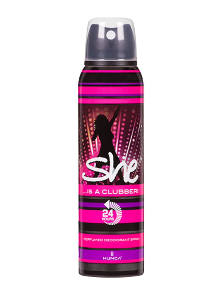 She Deodorant Spray Is A Clubber 150Ml