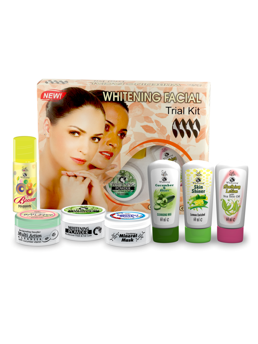 Golden Girl Whitening Facial Trial Kit 7Items