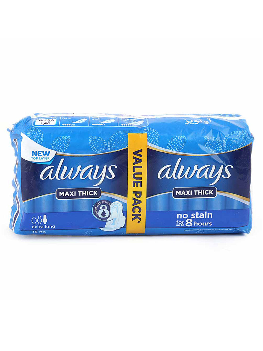 Always Maxi Thick Extra long Value Pack no 8