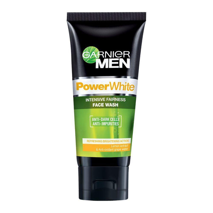 Garnier Men POWER WHITE INTENSIVE FAIRNESS FACE WASH 100ML 94-0440