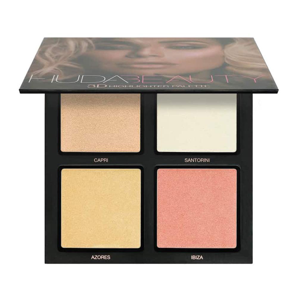HUDA BEAUTY 3D HIGHLIGHTER PALETTE PINK SAND EDITION
